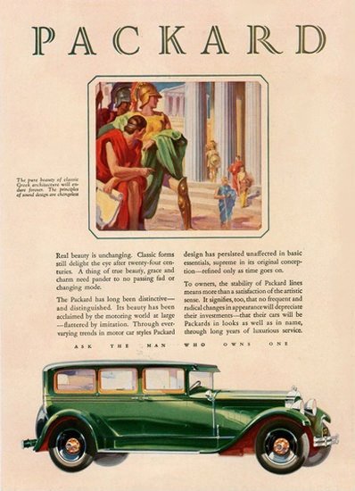 Packard Automobile Rome | Vintage Cars 1891-1970