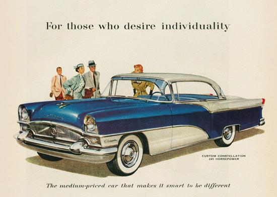 Packard Clipper Custom Constellation 1955 | Vintage Cars 1891-1970