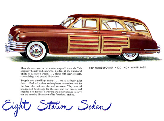 Packard Series 22 Woody Station Wagon 1948 | Vintage Cars 1891-1970