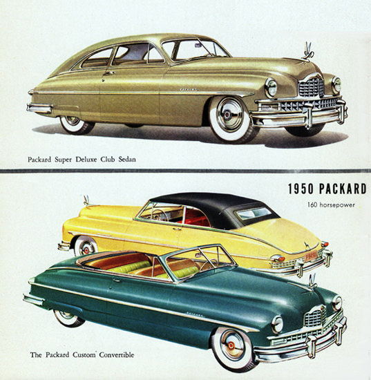 Packard Super DeLuxe Club N Convertible 1950 | Vintage Cars 1891-1970