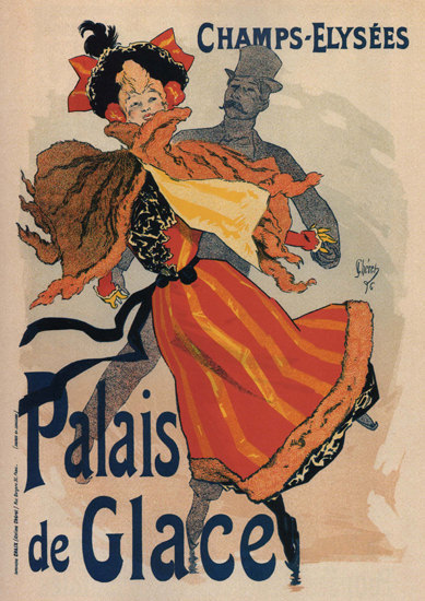 Palais De Glace Champs-Elisees Paris Ice Skating | Sex Appeal Vintage Ads and Covers 1891-1970