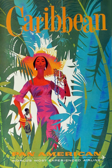 Pan American Caribbean 1965 | Sex Appeal Vintage Ads and Covers 1891-1970