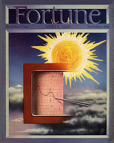 Paolo Garretto Fortune Magazine April 1940 Copyright | Fortune Magazine Graphic Art Covers 1930-1959