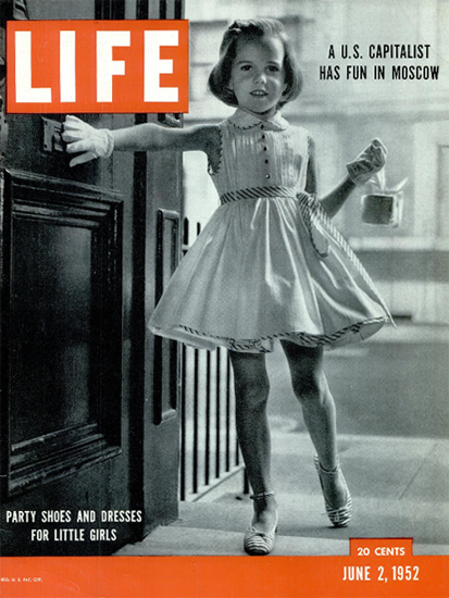 Parts Shoes and Dresses for little Girls 2 Jun 1952 Copyright Life Magazine | Life Magazine BW Photo Covers 1936-1970