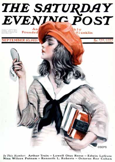 Paul Stahr Artist Saturday Evening Post 1921_09_10 Sex Appeal | Sex Appeal Vintage Ads and Covers 1891-1970