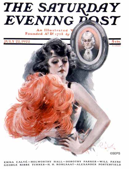 Paul Stahr Artist Saturday Evening Post 1922_07_22 Sex Appeal | Sex Appeal Vintage Ads and Covers 1891-1970