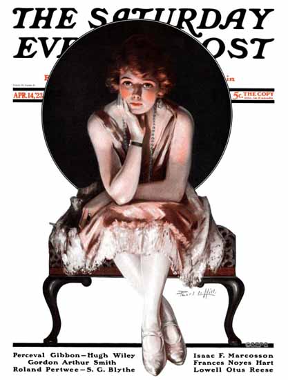 Pearl L Hill Saturday Evening Post The Ballerina 1923_04_14 Sex Appeal | Sex Appeal Vintage Ads and Covers 1891-1970