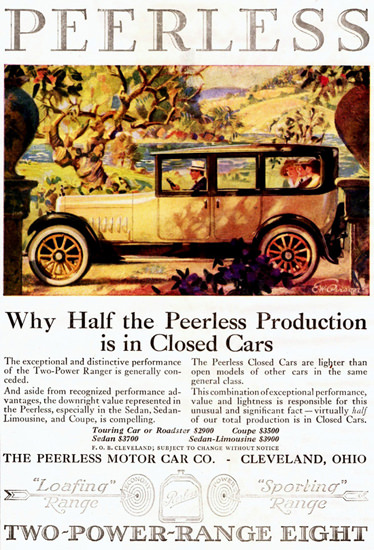 Peerless Model 56 Sedan Limousine 1919 | Vintage Cars 1891-1970