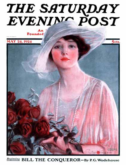 Penrhyn Stanlaws Cover Artist Saturday Evening Post 1924_05_24 | The Saturday Evening Post Graphic Art Covers 1892-1930