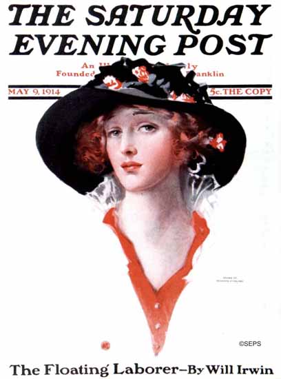 Penrhyn Stanlaws Saturday Evening Post 1914_05_09 | The Saturday Evening Post Graphic Art Covers 1892-1930