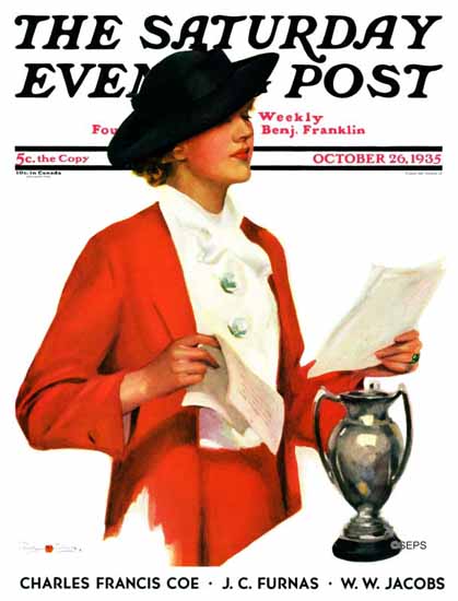 Penrhyn Stanlaws Saturday Evening Post 1935_10_26 Sex Appeal | Sex Appeal Vintage Ads and Covers 1891-1970