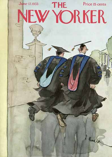 Perry Barlow The New Yorker 1933_06_17 Copyright | The New Yorker Graphic Art Covers 1925-1945