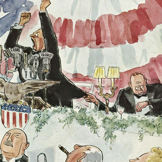 Perry Barlow The New Yorker 1944_09_30 Copyright crop | Best of 1940s Ad and Cover Art