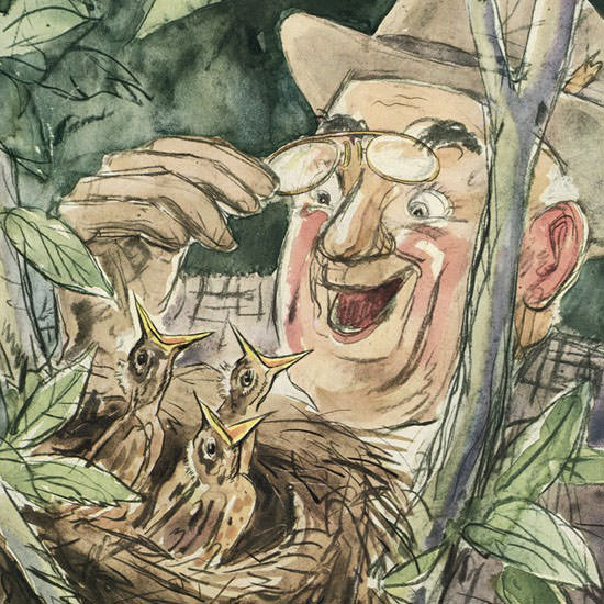 Perry Barlow The New Yorker 1945_05_19 Copyright crop | Best of Vintage Cover Art 1900-1970