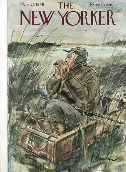 Perry Barlow The New Yorker 1948_11_20 Copyright | The New Yorker Graphic Art Covers 1946-1970