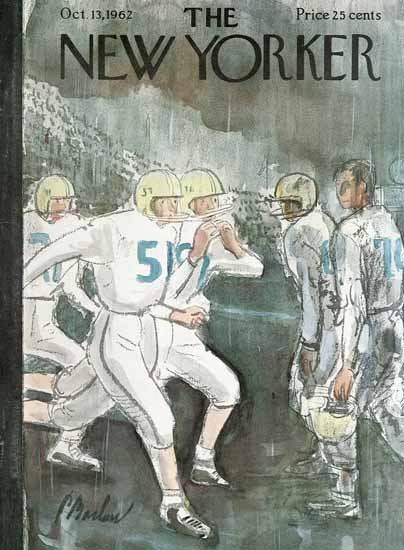 Perry Barlow The New Yorker 1962_10_13 Copyright | The New Yorker Graphic Art Covers 1946-1970