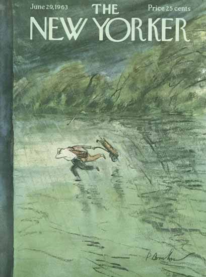 Perry Barlow The New Yorker 1963_06_29 Copyright | The New Yorker Graphic Art Covers 1946-1970