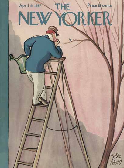 Peter Arno The New Yorker 1927_04_09 Copyright | The New Yorker Graphic Art Covers 1925-1945