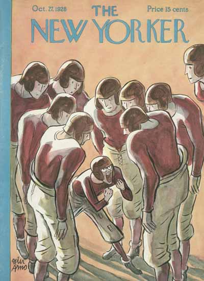 Peter Arno The New Yorker 1928_10_27 Copyright | The New Yorker Graphic Art Covers 1925-1945