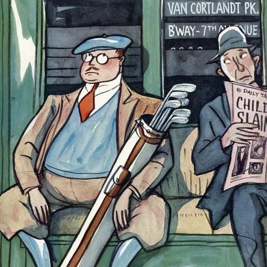 Peter Arno The New Yorker 1930_05_31 Copyright crop | Best of 1930s Ad and Cover Art