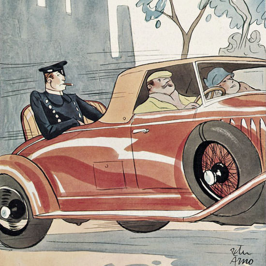 Peter Arno The New Yorker 1930_09_06 Copyright crop | Best of 1930s Ad and Cover Art