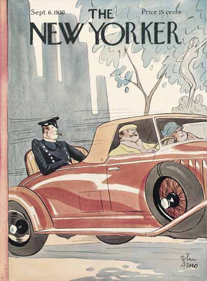 Peter Arno The New Yorker 1930_09_06 Copyright | The New Yorker Graphic Art Covers 1925-1945