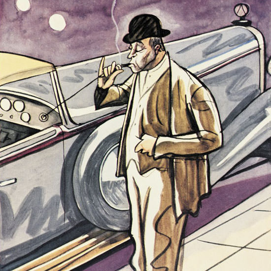 Peter Arno The New Yorker 1931_01_17 Copyright crop | Best of Vintage Cover Art 1900-1970