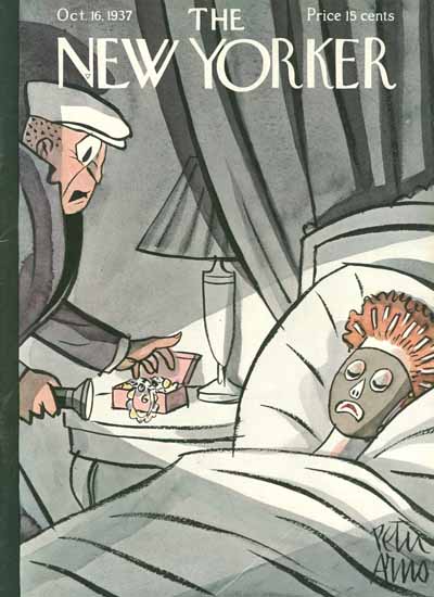 Peter Arno The New Yorker 1937_10_16 Copyright | The New Yorker Graphic Art Covers 1925-1945