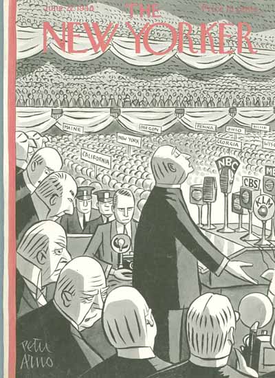 Peter Arno The New Yorker 1940_06_22 Copyright | The New Yorker Graphic Art Covers 1925-1945