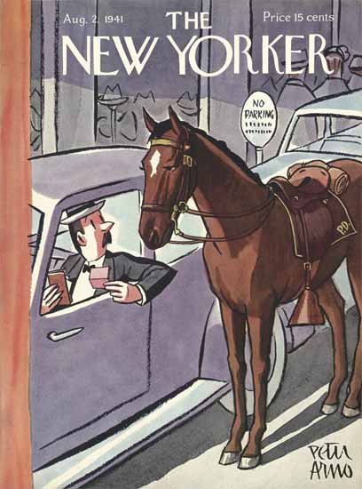 Peter Arno The New Yorker 1941_08_02 Copyright | The New Yorker Graphic Art Covers 1925-1945