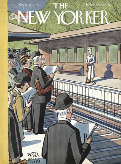 Peter Arno The New Yorker 1942_09_12 Copyright | The New Yorker Graphic Art Covers 1925-1945