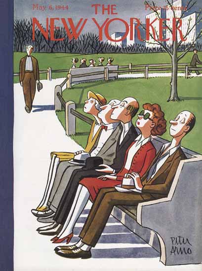 Peter Arno The New Yorker 1944_05_06 Copyright | The New Yorker Graphic Art Covers 1925-1945