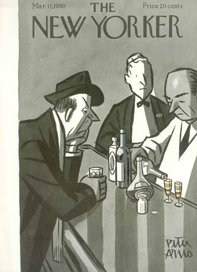 Peter Arno The New Yorker 1950_03_11 Copyright | The New Yorker Graphic Art Covers 1946-1970