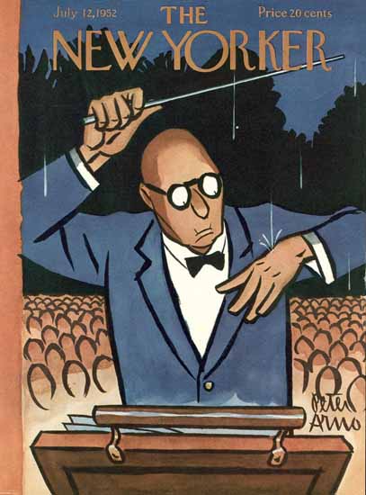 Peter Arno The New Yorker 1952_07_12 Copyright | The New Yorker Graphic Art Covers 1946-1970