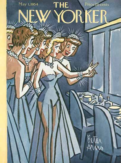 Peter Arno The New Yorker 1954_05_01 Copyright | The New Yorker Graphic Art Covers 1946-1970