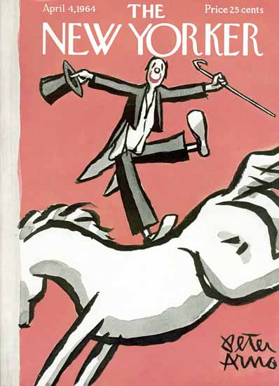 Peter Arno The New Yorker 1964_04_04 Copyright | The New Yorker Graphic Art Covers 1946-1970