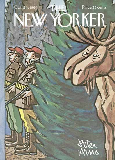 Peter Arno The New Yorker 1964_10_24 Copyright | The New Yorker Graphic Art Covers 1946-1970