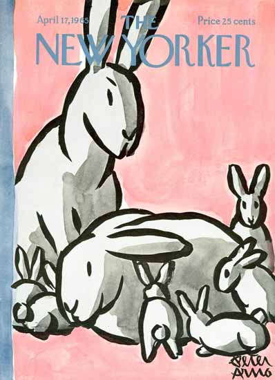 Peter Arno The New Yorker 1965_04_17 Copyright | The New Yorker Graphic Art Covers 1946-1970