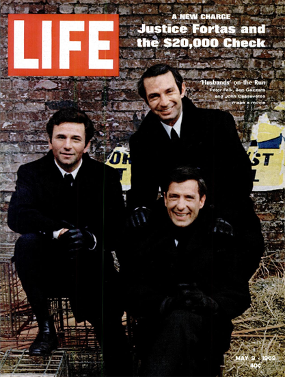 Peter Falk Ben Gazzara J Cassavetes 9 May 1969 Copyright Life Magazine | Life Magazine Color Photo Covers 1937-1970