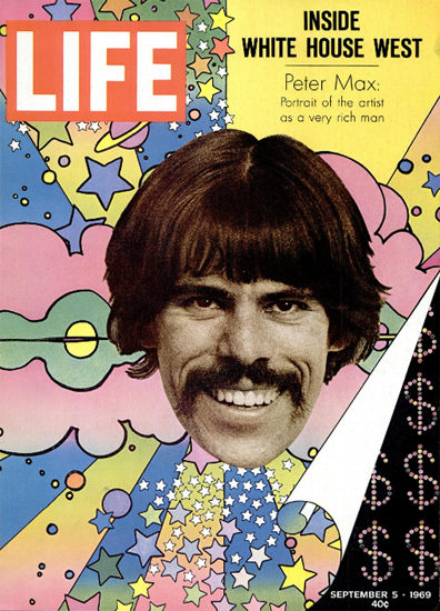 Peter Max Artist as a very rich Man 5 Sep 1969 Copyright Life Magazine | Life Magazine Color Photo Covers 1937-1970