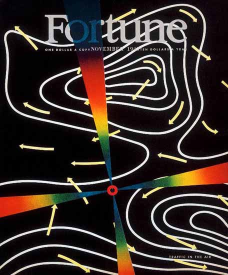 Peter Piening Fortune Magazine November 1943 Copyright | Fortune Magazine Graphic Art Covers 1930-1959