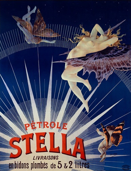 Petrole Stella Nude Henri Gray | Sex Appeal Vintage Ads and Covers 1891-1970