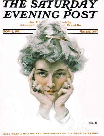 Philip Boileau Artist Saturday Evening Post 1911_11_04 | The Saturday Evening Post Graphic Art Covers 1892-1930