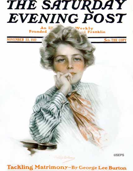 Philip Boileau Artist Saturday Evening Post 1912_11_23 | The Saturday Evening Post Graphic Art Covers 1892-1930