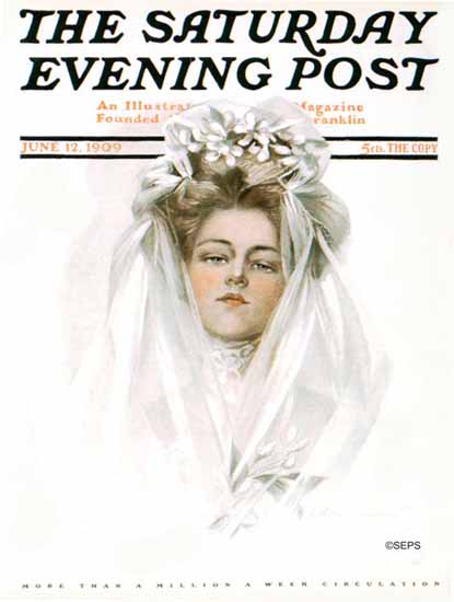 Philip Boileau Saturday Evening Post 1909_06_12 | The Saturday Evening Post Graphic Art Covers 1892-1930