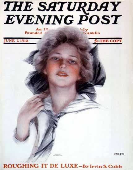 Philip Boileau Saturday Evening Post 1913_06_07 | The Saturday Evening Post Graphic Art Covers 1892-1930