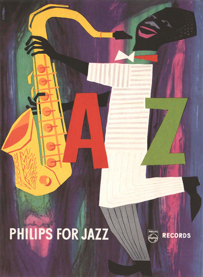 Philips For Jazz Netherlands Records | Vintage Ad and Cover Art 1891-1970