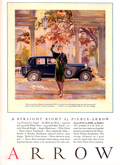 Pierce Arrow Automobile 1929 Straight Eight | Vintage Cars 1891-1970