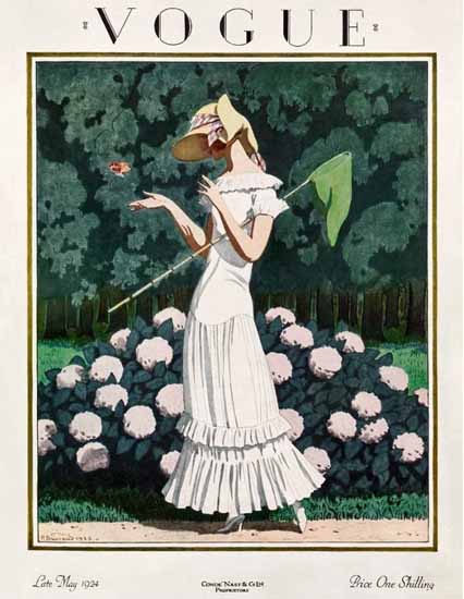 Pierre Brissaud Vogue Cover 1924-05-31 Copyright Sex Appeal | Sex Appeal Vintage Ads and Covers 1891-1970