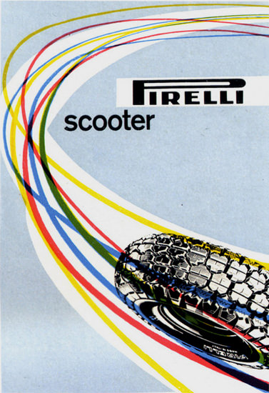 Pirelli Scooter 1957 | Vintage Ad and Cover Art 1891-1970